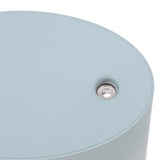 Mini Humidifier Quiet USB Rechargeable Fine Mist Portable Desktop Humidifier with Night Light for Home Office 350ml Blue