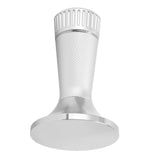 Coffee Tamper Stirrer Set Stainless Steel 2 in 1 58.3mm Coffee Tamper Distribution Needle for Kitchen Silver