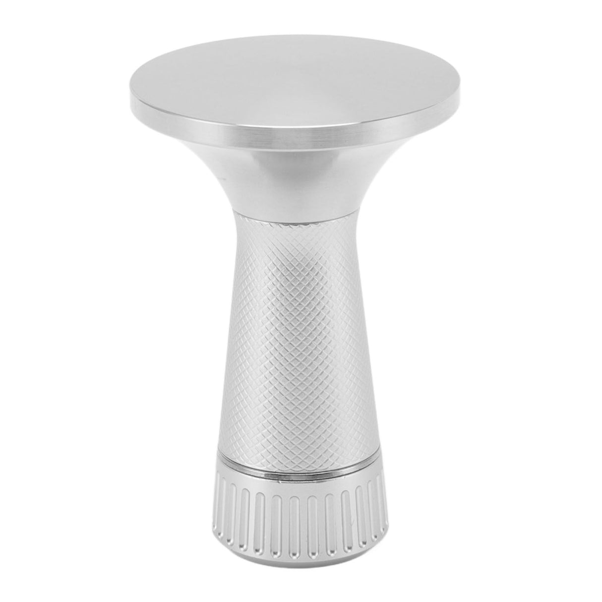 Coffee Tamper Stirrer Set Stainless Steel 2 in 1 58.3mm Coffee Tamper Distribution Needle for Kitchen Silver