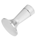 Coffee Tamper Stirrer Set Stainless Steel 2 in 1 58.3mm Coffee Tamper Distribution Needle for Kitchen Silver
