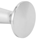Coffee Tamper Stirrer Set Stainless Steel 2 in 1 58.3mm Coffee Tamper Distribution Needle for Kitchen Silver