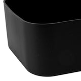 2 Sets Kitchen Fryer Silicone Basket and Mat Reusable Non Stick Rectangular Air Oven Accessories for Ninja DZ201 Foodi 8QT Black