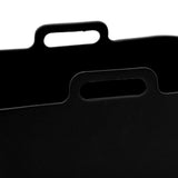 2 Sets Kitchen Fryer Silicone Basket and Mat Reusable Non Stick Rectangular Air Oven Accessories for Ninja DZ201 Foodi 8QT Black - Extra Image
