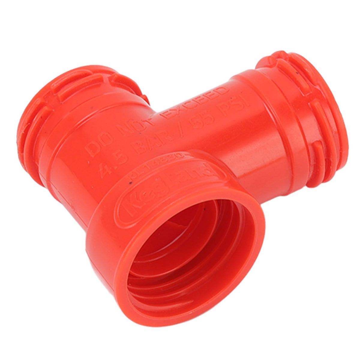 Beer Barrel Tee Adapter Plastic Carbonation Cap Tee Fitting Adapter Oxygen Free Brewing Soda PET Bottles Filling Cap 3 Way Adapter