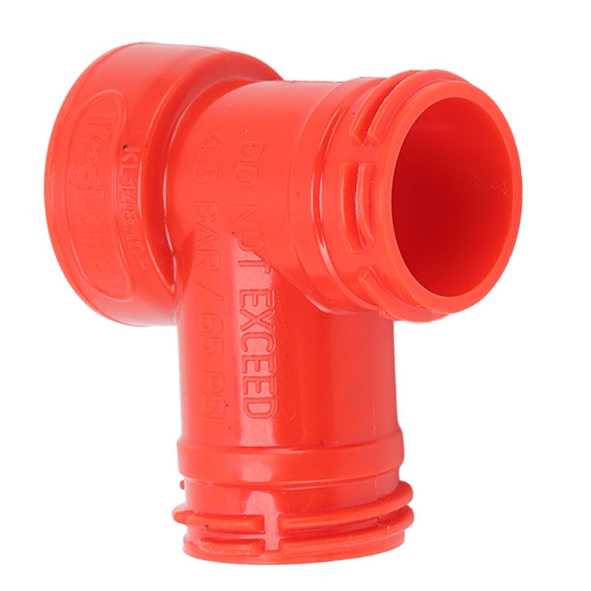 Beer Barrel Tee Adapter Plastic Carbonation Cap Tee Fitting Adapter Oxygen Free Brewing Soda PET Bottles Filling Cap 3 Way Adapter