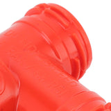 Beer Barrel Tee Adapter Plastic Carbonation Cap Tee Fitting Adapter Oxygen Free Brewing Soda PET Bottles Filling Cap 3 Way Adapter - Extra Image