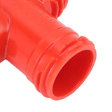 Beer Barrel Tee Adapter Plastic Carbonation Cap Tee Fitting Adapter Oxygen Free Brewing Soda PET Bottles Filling Cap 3 Way Adapter