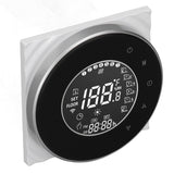 Smart Floor Heat Thermostat Voice Phone Control LCD Touch Screen WiFi Thermostat for Electric Heating Systems 95‑240VAC - Side View
