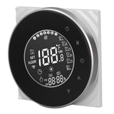 Smart Floor Heat Thermostat Voice Phone Control LCD Touch Screen WiFi Thermostat for Electric Heating Systems 95‑240VAC - 45-Degree Angle