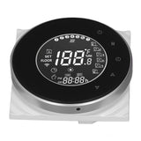 Smart Floor Heat Thermostat Voice Phone Control LCD Touch Screen WiFi Thermostat for Electric Heating Systems 95‑240VAC - Low Angle