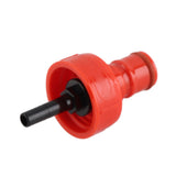 G1/4 Carbonation Cap Ball Lock Type Robust Lightweight ABS Carbonation PET Soda Bottle Filling - Close-Up Angle