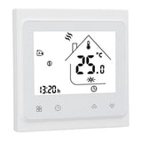 BHT 002GC Boiler Heating Programmable Thermostat Digital Touch Screen Thermostat with Large LCD Display Passive Output Temperature Controller 95‑240V - Side View