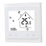 BHT 002GC Boiler Heating Programmable Thermostat Digital Touch Screen Thermostat with Large LCD Display Passive Output Temperature Controller 95‑240V