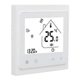 BHT 002GC Boiler Heating Programmable Thermostat Digital Touch Screen Thermostat with Large LCD Display Passive Output Temperature Controller 95‑240V