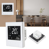 Smart Boiler Heating Thermostat WIFI APP Voice Control LCD Touch Screen Programmable White 95‑240V - Extra Image