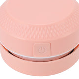 Desk Vacuum Cleaner Mini 5V 10W 360 Degree Rotate USB Charging Desk Cleaner with Flat Mouth Straw for Bar Counter Office