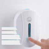 Wall Mounted Smart Soap Sensor with Indicator Light Touchless Automatic Induction Soap Dispenser Foam Type - Side View