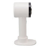 Hand Held Cooling Fan Portable USB Rechargeable Small Pocket Fan for Office Traveling White - Rear View