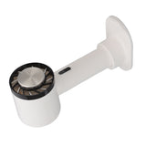 Hand Held Cooling Fan Portable USB Rechargeable Small Pocket Fan for Office Traveling White