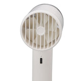 Hand Held Cooling Fan Portable USB Rechargeable Small Pocket Fan for Office Traveling White - Extra Image