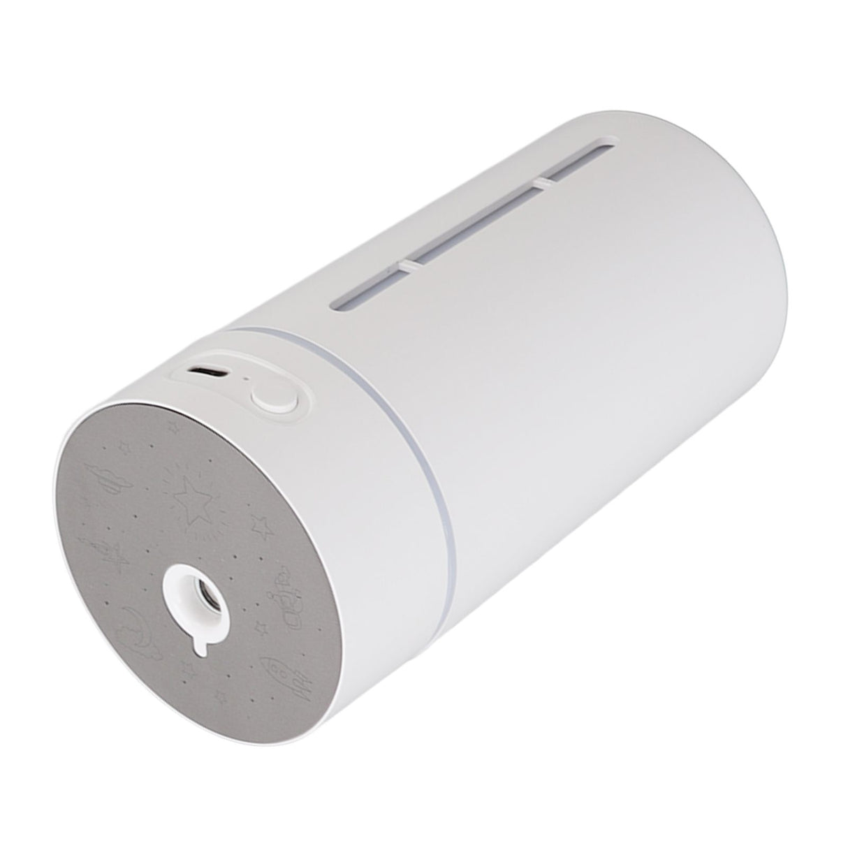 Mini Humidifier 250ml USB Charge Projector Light Cool Visible Water Level Desk Humidifier for Bedroom Office Car