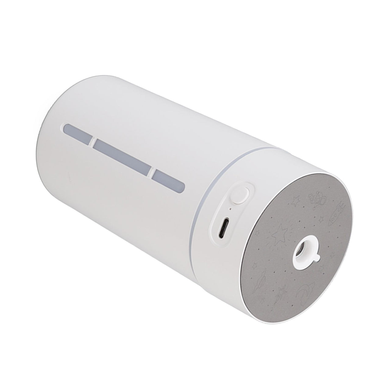 Mini Humidifier 250ml USB Charge Projector Light Cool Visible Water Level Desk Humidifier for Bedroom Office Car