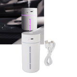 Mini Humidifier 250ml USB Charge Projector Light Cool Visible Water Level Desk Humidifier for Bedroom Office Car