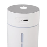 Mini Humidifier 250ml USB Charge Projector Light Cool Visible Water Level Desk Humidifier for Bedroom Office Car