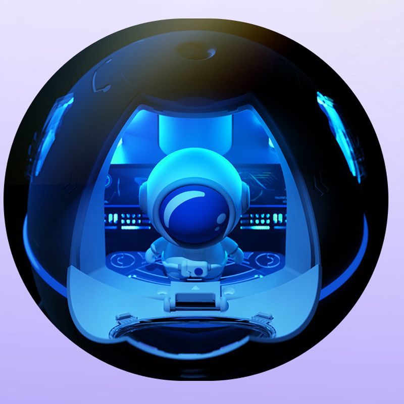 Humidifier with Colorful Night Light Aroma Essential Oil Diffuser Space Capsule Large Mist Mini Humidifiers for Bedroom Office Pink USB