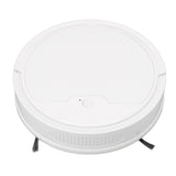 3 in 1 Robot Vacuum Cleaner Smart APP Remote Control 2000Pa Strong Suction USB Charging Sweeping Robot for Home White - Side View
