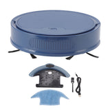 3 in 1 Robot Vacuum Cleaner Smart APP Remote Control 2000Pa Strong Suction USB Charging Sweeping Robot for Home Blue