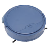 3 in 1 Robot Vacuum Cleaner Smart APP Remote Control 2000Pa Strong Suction USB Charging Sweeping Robot for Home Blue - Rear View