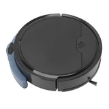 3 in 1 Robot Vacuum Cleaner Smart APP Remote Control 2000Pa Strong Suction USB Charging Sweeping Robot for Home Black - Top-Down View
