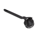 Coffee Machine Brewing Head Brush ABS Detachable Round Coffee Grinder Cleaning Brush for 58mm Diameter Head - Front View