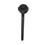 Coffee Machine Brewing Head Brush ABS Detachable Round Coffee Grinder Cleaning Brush for 58mm Diameter Head - 45-Degree Angle