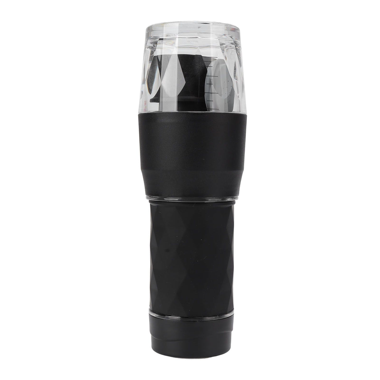 Maual Hand Coffee Maker Portable Travel Coffee Machine Compatible Ground Coffee and Coffee Capsule for Outdoor Black