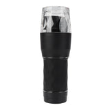 Maual Hand Coffee Maker Portable Travel Coffee Machine Compatible Ground Coffee and Coffee Capsule for Outdoor Black - Extra Image