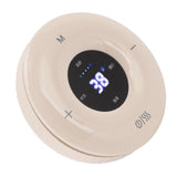 Electric Gua Sha Scrapping Massager USB Charging Multi Function Physical Gua Sha Massager with Heat and Suction for Home Apricot Yellow - Close-Up Angle