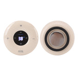 Electric Gua Sha Scrapping Massager USB Charging Multi Function Physical Gua Sha Massager with Heat and Suction for Home Apricot Yellow