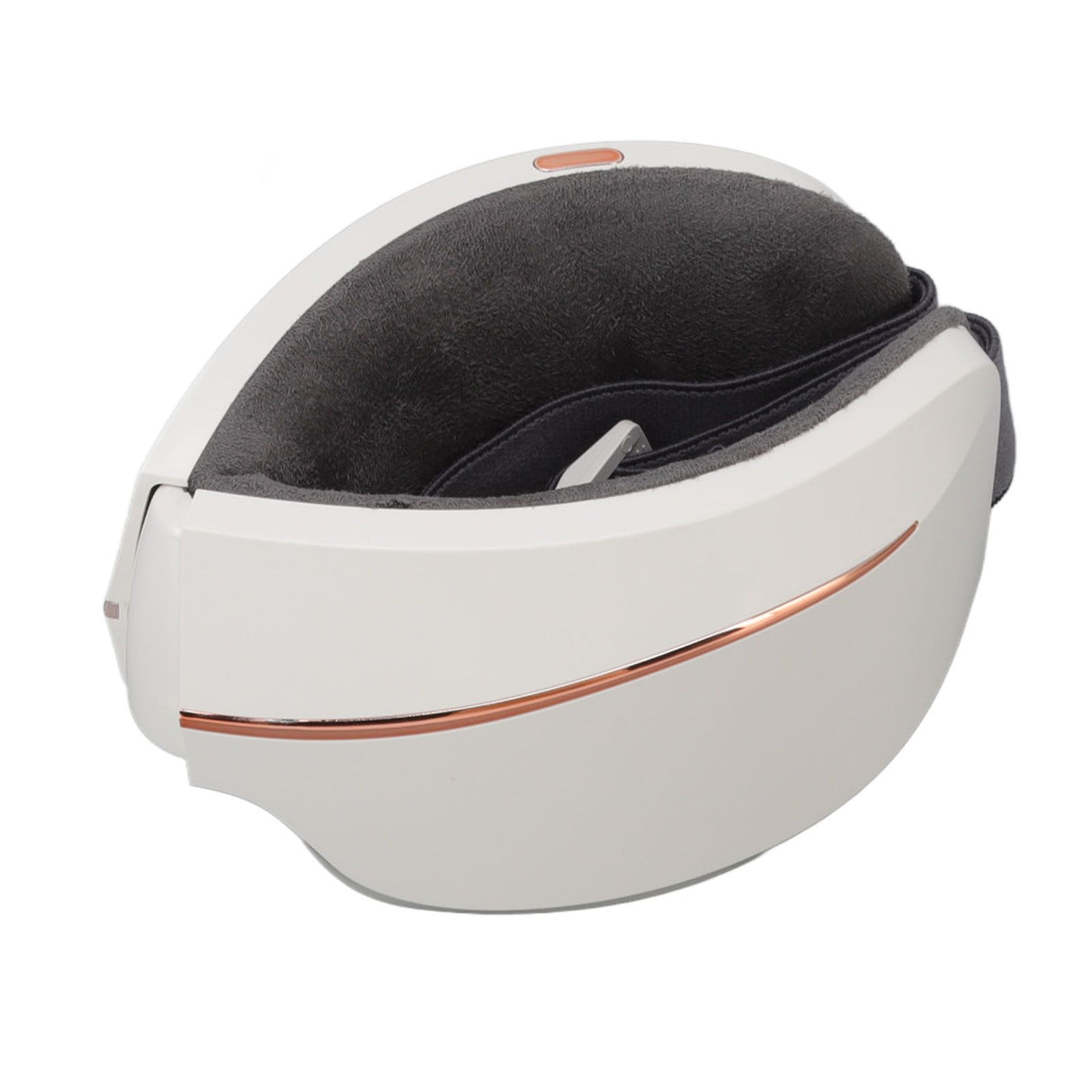 Eye Massager Smart Bluetooth Heating Vibration USB Charging Eye Massage Machine for Home Dorm White