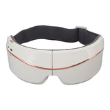 Eye Massager Smart Bluetooth Heating Vibration USB Charging Eye Massage Machine for Home Dorm White - Close-Up Angle