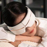 Eye Massager Smart Bluetooth Heating Vibration USB Charging Eye Massage Machine for Home Dorm White - Extra Image