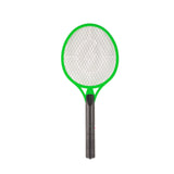 Electric Fly Swatter Racket Professional Triple Layer Large Mesh Safety Mosquito Bat for Home Camping Outdoor Green - Top-Down View