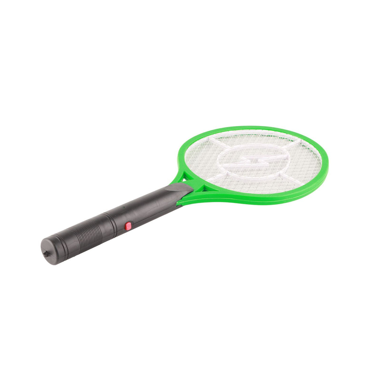 Electric Fly Swatter Racket Professional Triple Layer Large Mesh Safety Mosquito Bat for Home Camping Outdoor Green
