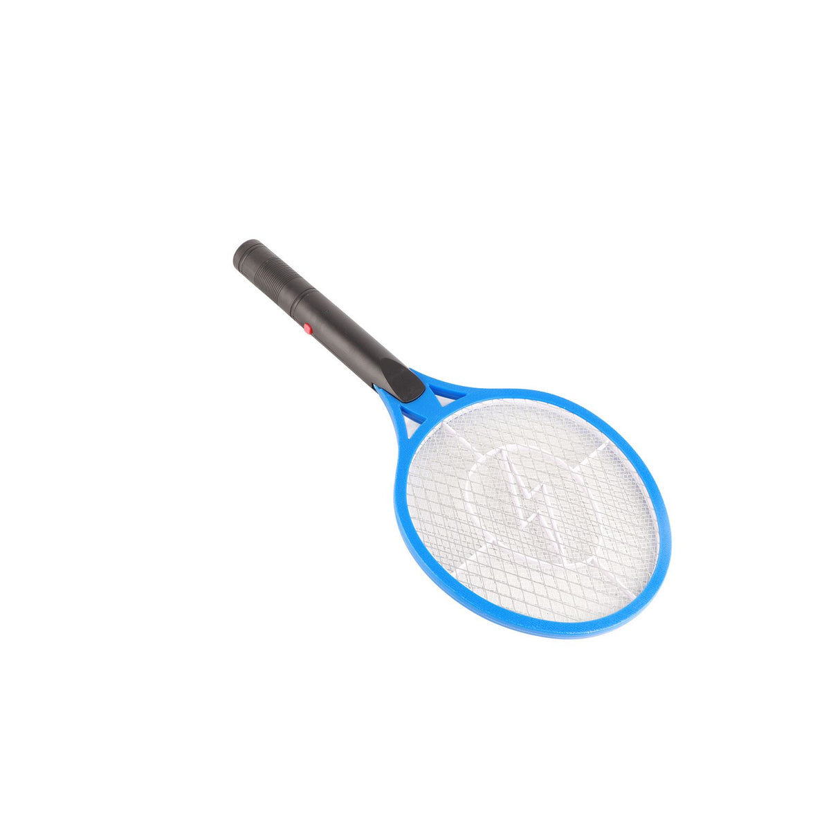 Electric Fly Swatter Racket Professional Triple Layer Large Mesh Safety Mosquito Bat for Home Camping Outdoor Blue