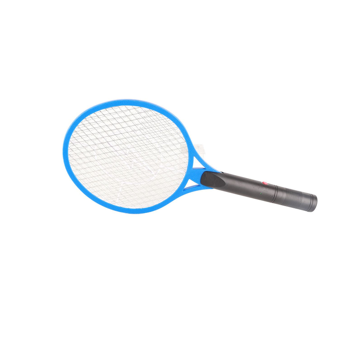 Electric Fly Swatter Racket Professional Triple Layer Large Mesh Safety Mosquito Bat for Home Camping Outdoor Blue