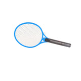 Electric Fly Swatter Racket Professional Triple Layer Large Mesh Safety Mosquito Bat for Home Camping Outdoor Blue - Extra Image
