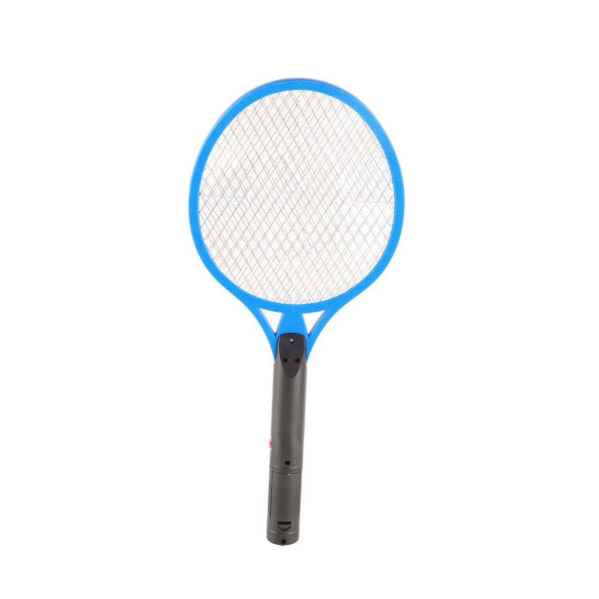 Electric Fly Swatter Racket Professional Triple Layer Large Mesh Safety Mosquito Bat for Home Camping Outdoor Blue