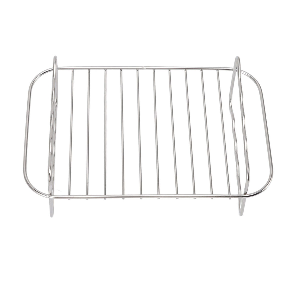 Fryer Rack Stainless Steel Rectangle Double Layer Fryer Accessory for NINJA FOOD 8QT Dual Basket Fryer