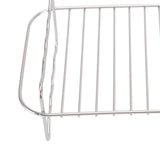 Fryer Rack Stainless Steel Rectangle Double Layer Fryer Accessory for NINJA FOOD 8QT Dual Basket Fryer